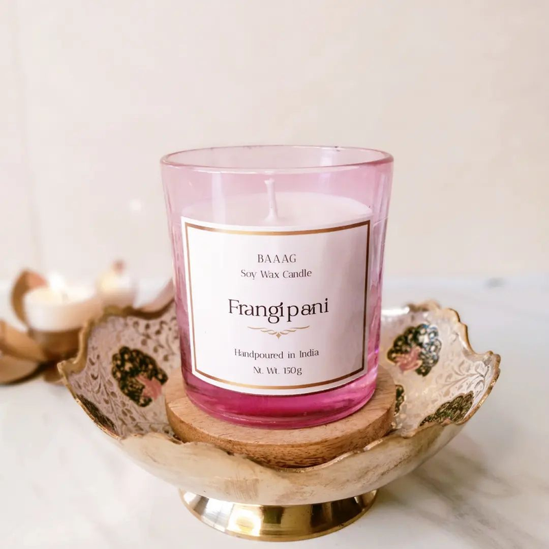 Frangipani Scented Candle